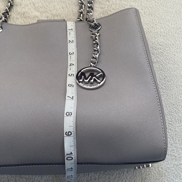 Michael Kors - Light Gray Shoulder Bag - Picture 9 of 11